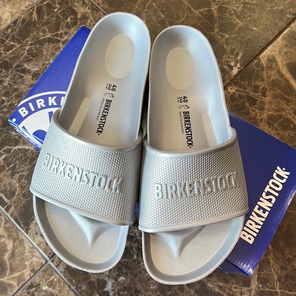 Birkenstock Shoes - Birkenstock Barbados Silver